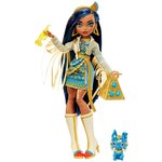 Кукла Монстер Хай Клео Де Нил перевоплощение поколение G3 бейсик 2022, Monster High Basic Cleo De Nile generation 3 - изображение