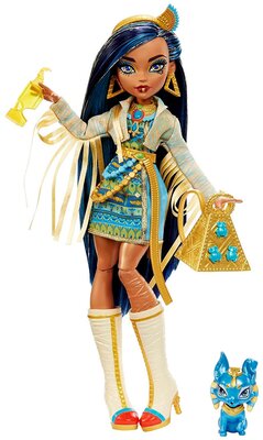 Кукла Монстер Хай Клео Де Нил перевоплощение поколение G3 бейсик 2022, Monster High Basic Cleo De Nile generation 3