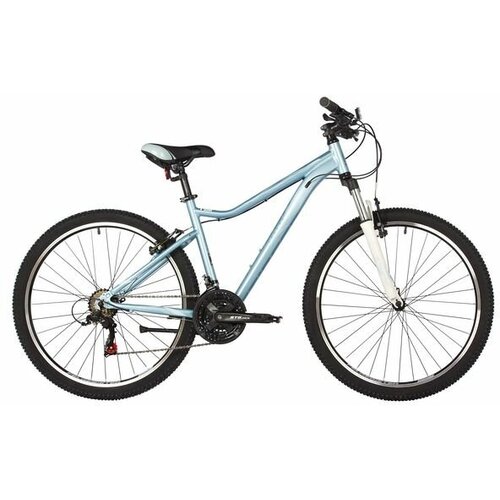 женский велосипед stinger laguna std 26 2022 15 фиолетовый 145 160 см Велосипед STINGER 26 LAGUNA STD синий, алюминий, размер 15