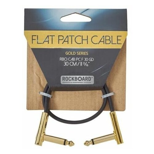 Rockboard RBO CAB PC F 30 GD Кабель для коммутации гитарных эффектов 30 см золотистый 1100₽