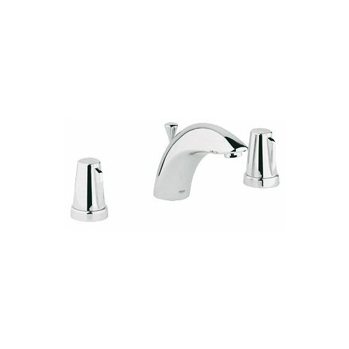 фото Grohe двухвентильный смеситель для раковины grohe chiara 20062000