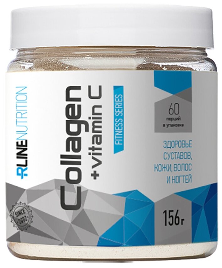Коллаген RLINE Collagen + vitamin C Powder, порошок, 156гр - фото №1