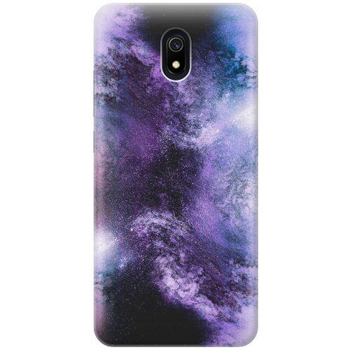 фото Re:pa накладка transparent для xiaomi redmi 8a с принтом "космическое свечение"