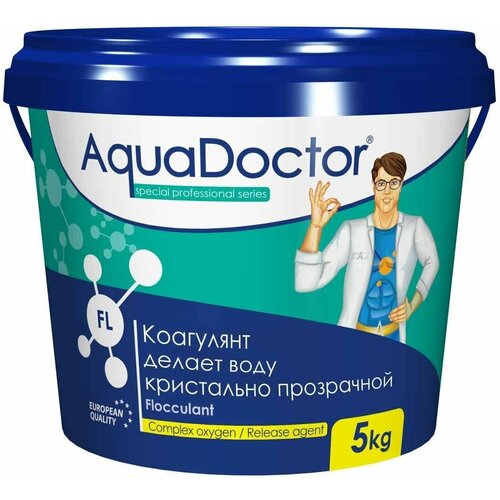 AquaDoctor Коагулирующее средство в гранулах FL, 5 кг