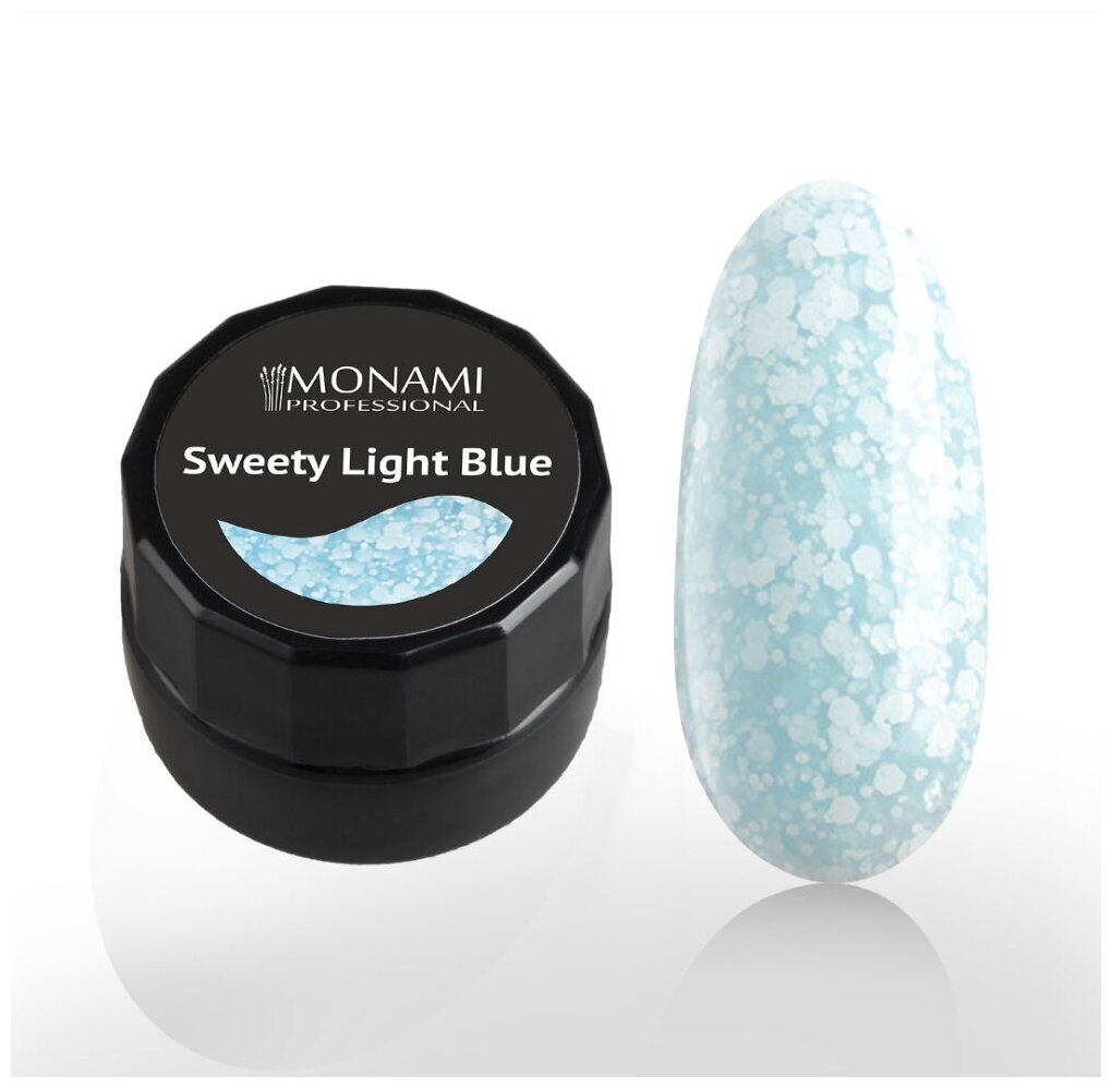 Гель-лак Monami Sweety Light Blue 5 г