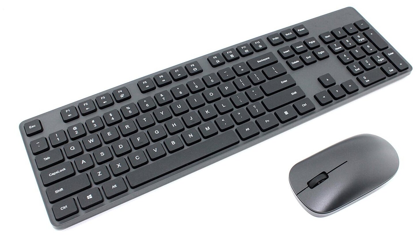 Комплект Клавиатура и Мышь XIAOMI MIIIW Wireless Keyboard and Mouse Combo (англ раскладка) MWWK01 / MWMM01  Черный