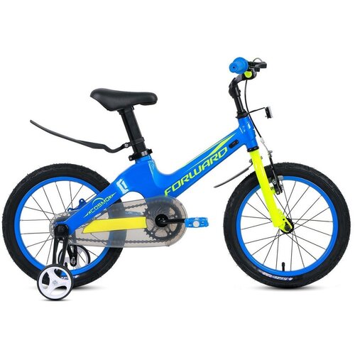 Детский велосипед Forward Cosmo 16, год 2022, цвет Синий