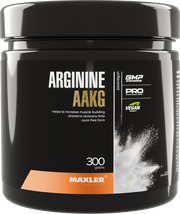 Аргинин и N.O. бустеры Maxler Arginine AAKG 300 гр.
