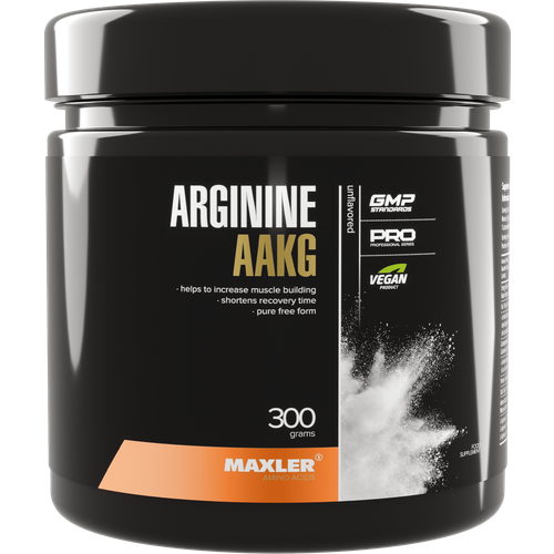 Maxler Arginine AAKG, без вкуса, 300 гр. fitrule aakg аминокислота аргинин 150г