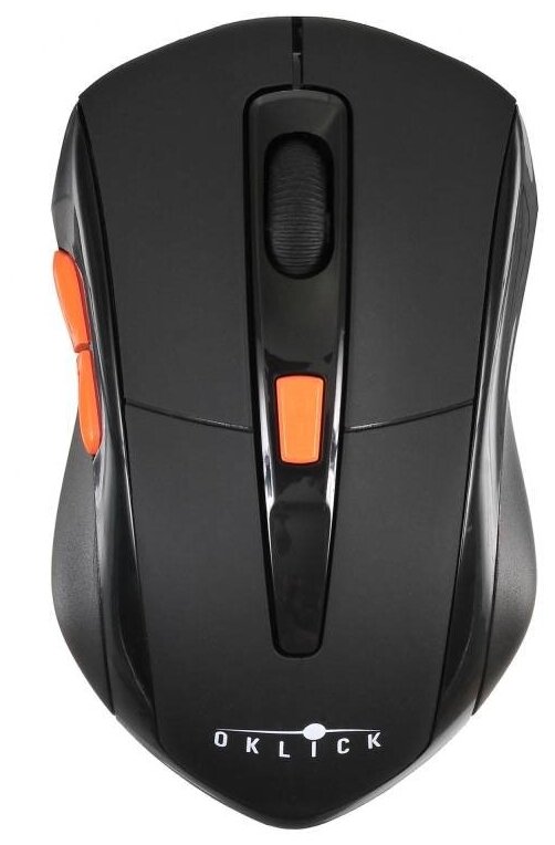 Мышь OKLICK 585MW черный беспроводная