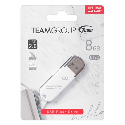 TC1828GW01 Память USB Flash 8 ГБ Team Group C182 (TC1828GW01)