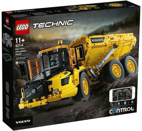 Конструктор LEGO Technic Самосвал Volvo 6х6 (LEGO 42114)