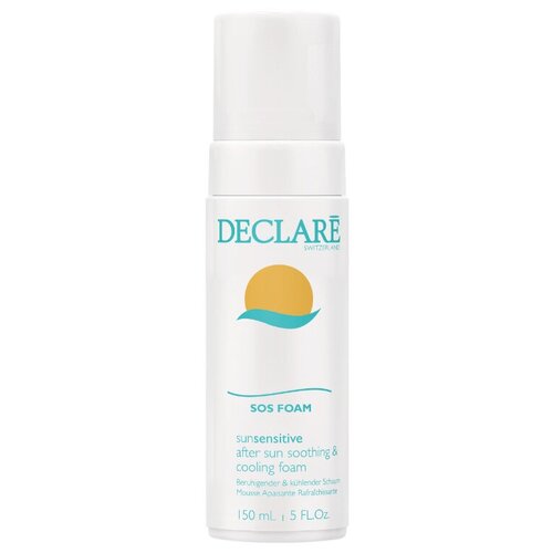 Declare After Sun Soothing & Cooling Foam Успокаивающая пенка после загара, 150 мл.