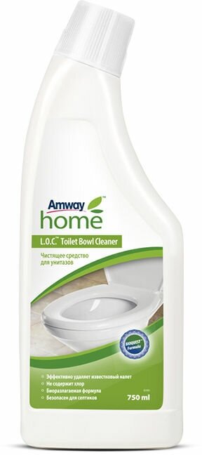 Amway чистящее средство для унитазов L.O.C, 0.75 л