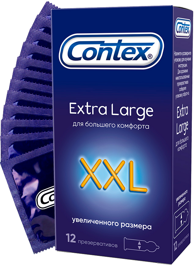 Презервативы Contex Extra Large увеличенного р. а 12 шт