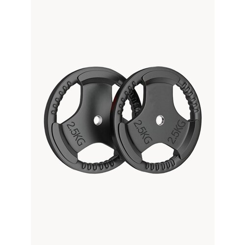 Блины для штанги обрезиненные PS-826 Perfetto Sport 2,5 кг 26 мм комплект 2шт