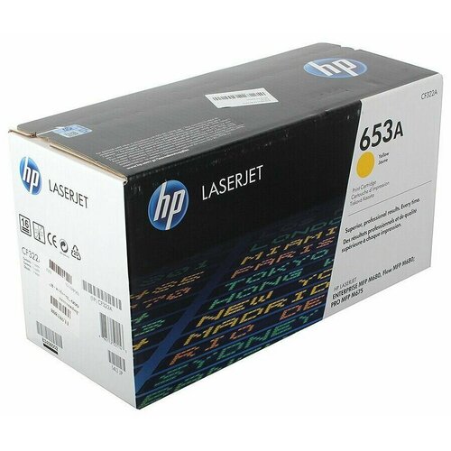 HP 653A - CF322AH картридж лазерный контрактный MPS (CF322AH) желтый, 16500 стр, hp 508x cf361xh картридж лазерный контрактный mps увеличенный cf361xh голубой 9500 стр