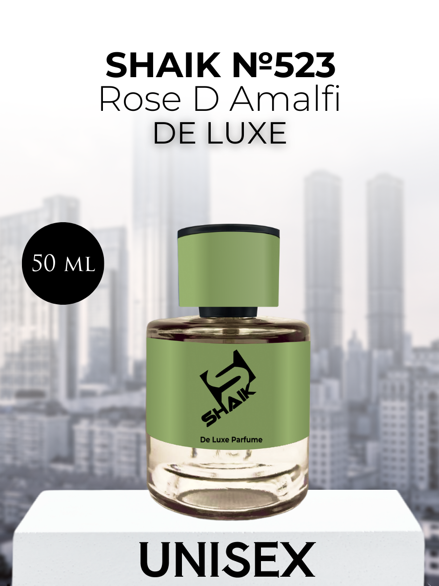 Парфюмерная вода Shaik №523 Rose D'Amalfi 50 мл DELUXE