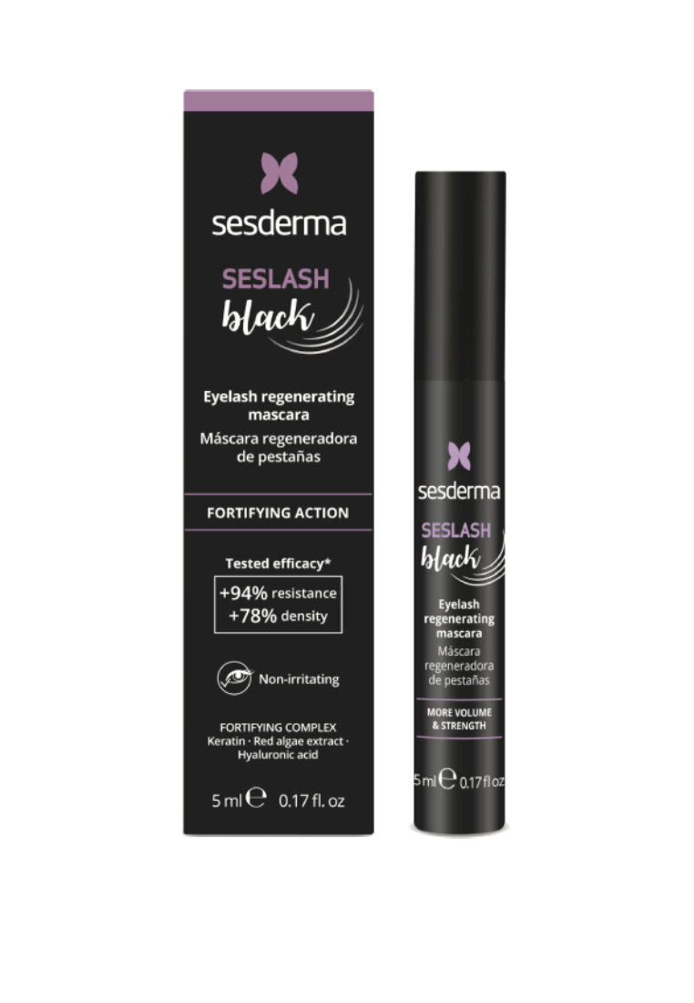 Sesderma Seslash - Тушь восстанавливающая для ресниц с эффектом объема и разделения ресниц черная, 5 мл - фото №2