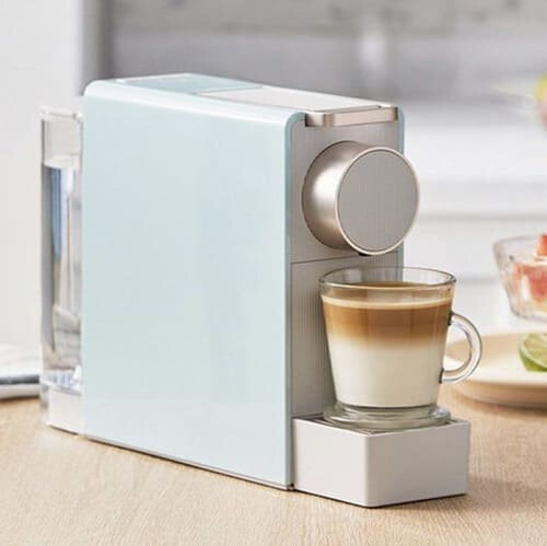 Кофемашина капсульная Xiaomi Scishare Capsule Coffee Machine Mini S1201 евроверсия ментоловый - фотография № 2