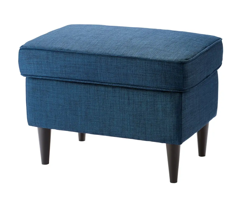 фото Пуф банкетка страндмон STRANDMON синий