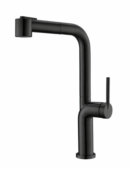 BelBagno Смеситель BelBagno BB-LAM60-NERO для кухни, черный