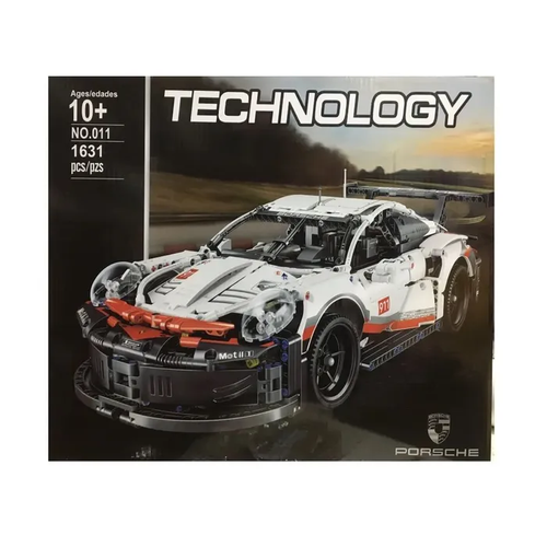 фото Конструктор техник porsche 911 rsr technica 1631 деталь toys