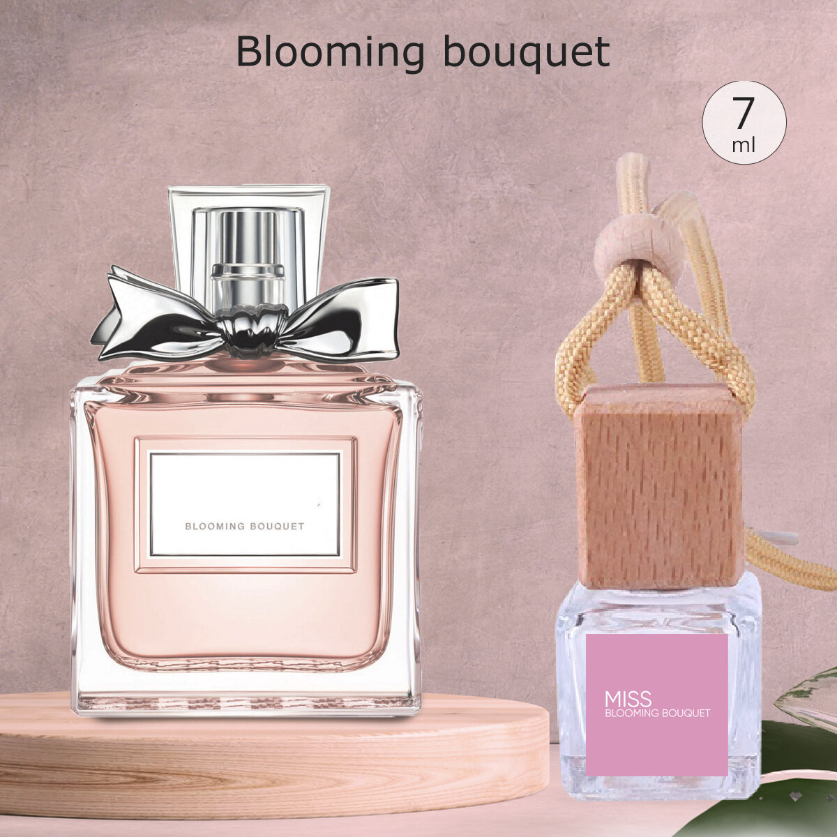 Gratus Parfum Miss Blooming Bouquet Автопарфюм 7 мл / Ароматизатор для автомобиля и дома