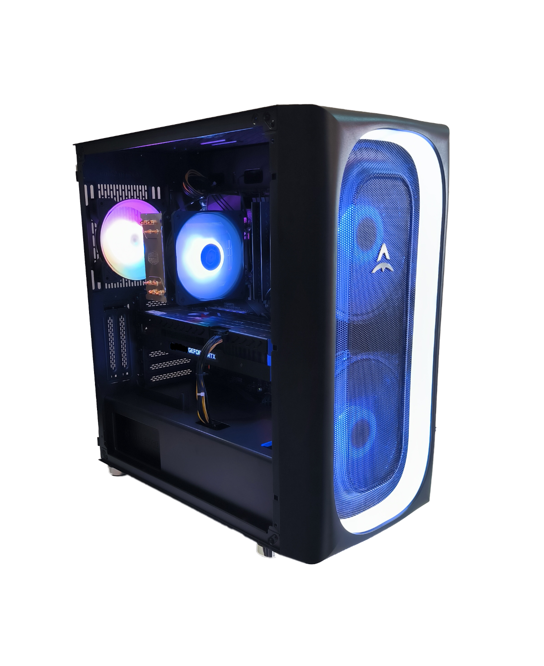 Игровой компьютер (системный блок) ALEF COMPUTERS Core i7 8700 6 ядер 4600MHz, 32 ГБ DDR4, SSD 512Gb+1000гб SSD/ RTX3060 12GB / 700Вт