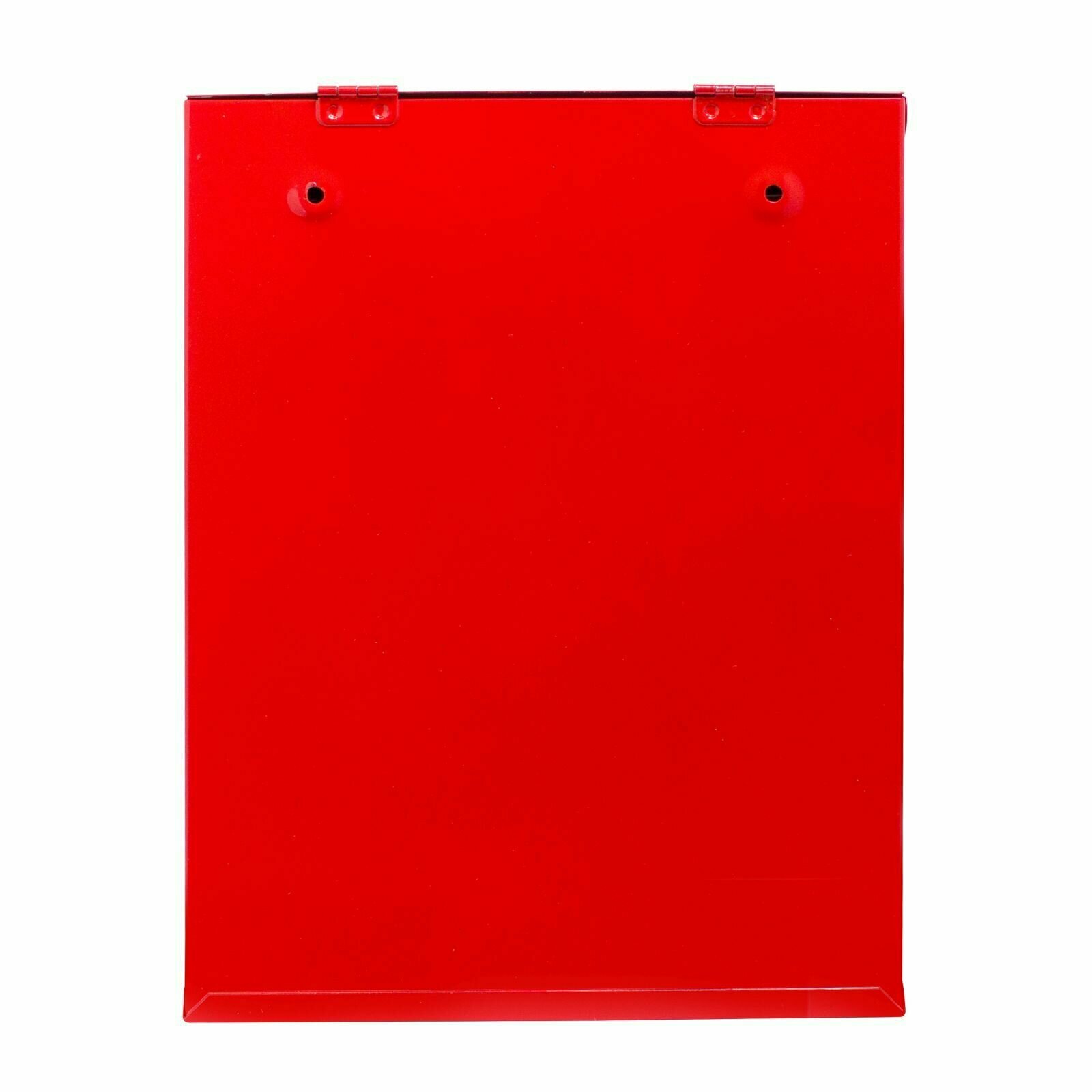 Почтовый ящик с замком уличный металлический для дома аллюр №3010 красный