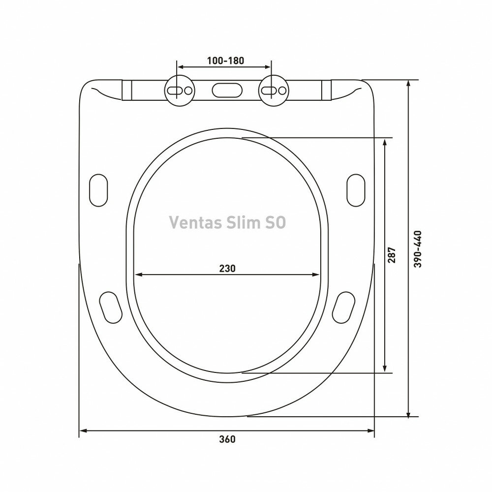 Комплект Berges Atom Line инсталляция+унитаз Ventas+крышка-сиденье Ventas Slim SO+кнопка - фото №13