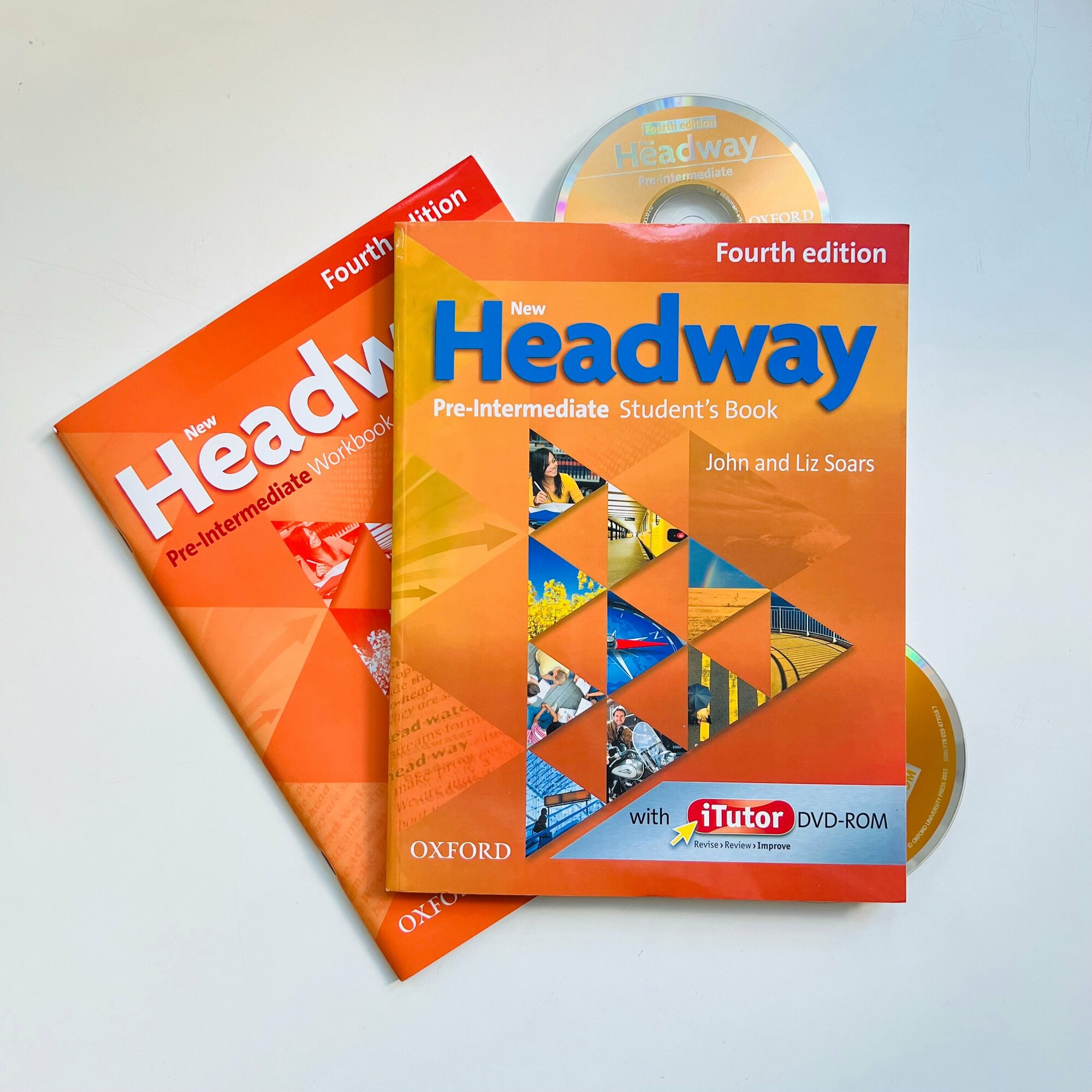 Headway Pre-Intermediate Комплект Учебник+ DVD-ROM + QR-код+CD (Fourth edition)