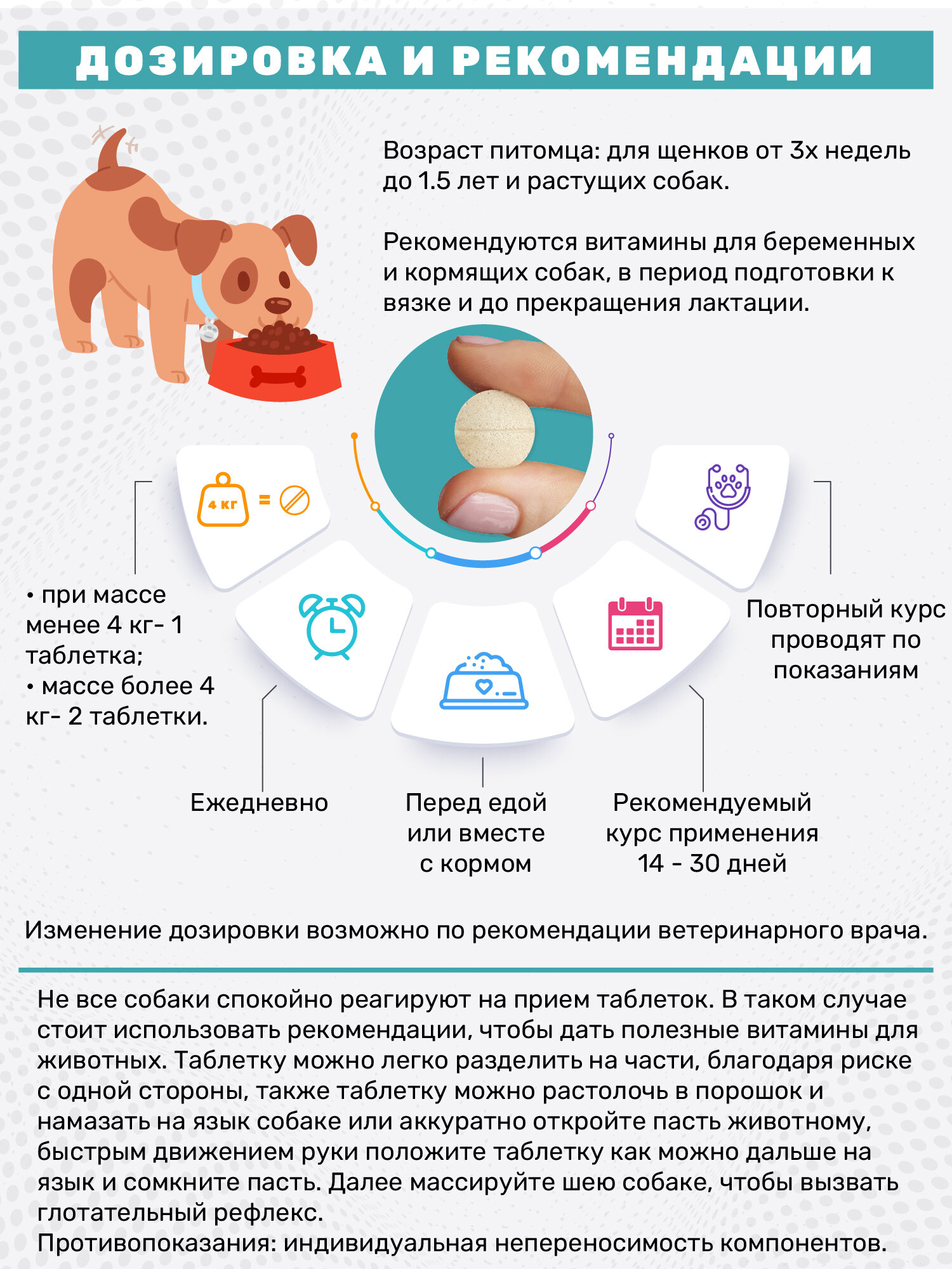 8in1 Мультивитамины для щенков Excel Multi Vitamin Puppy 100 табл. — фото 1