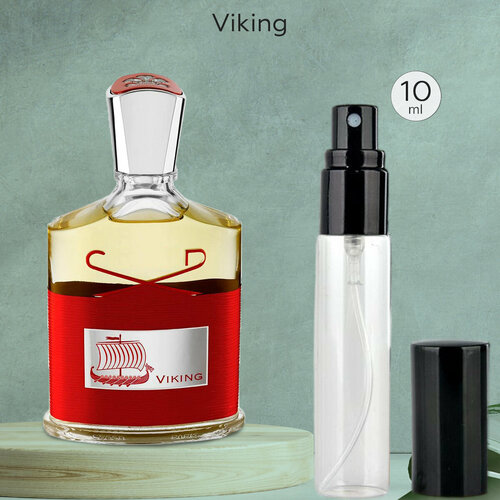 Gratus Parfum Viking духи мужские масляные 10 мл (спрей) + подарок