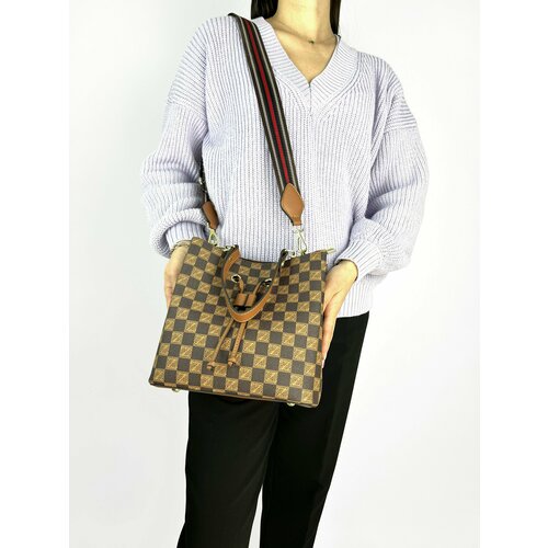 фото Сумка торба , коричневый zuiniu