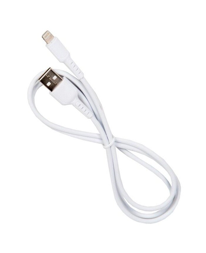 Cable / Кабель USB BOROFONE BX16 для Lightning, 2.0A, длина 1м, белый