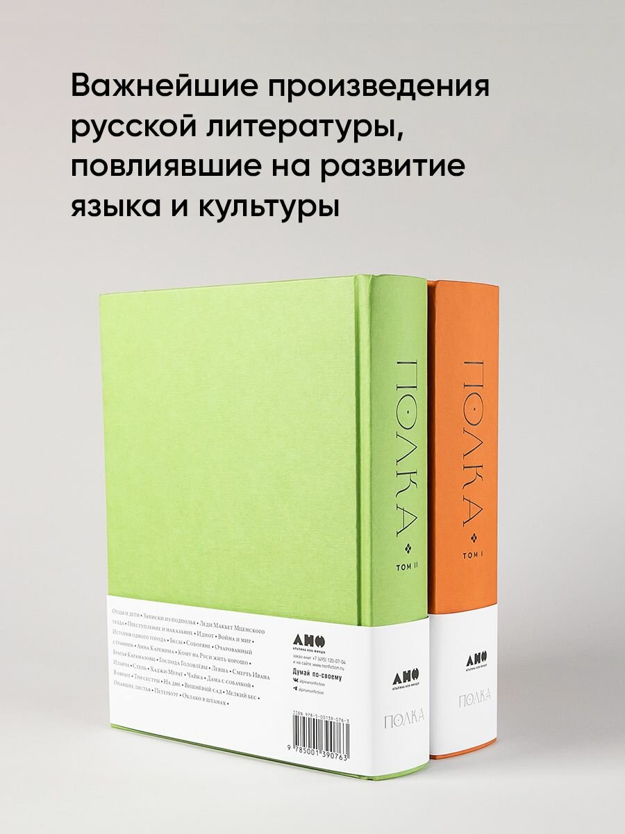 Полка: О главных книгах русской литературы