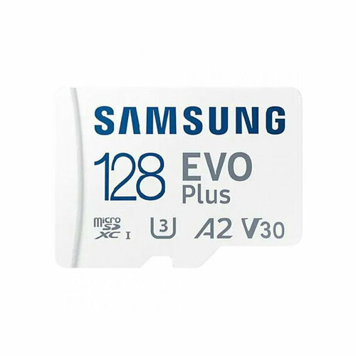 Карта памяти Samsung EVO Plus microSDXC 128 ГБ