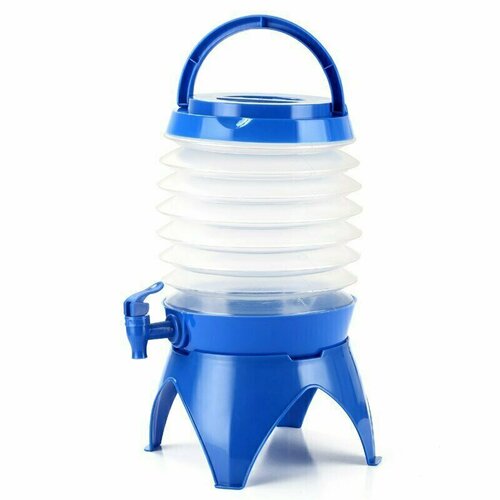 фото Складной диспенсер для воды multifunctional telescopic bucket goodstore24