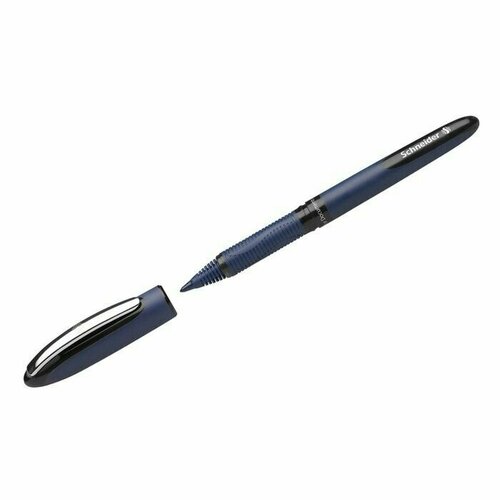 Ручка-роллер One Business, узел 0.8 мм, черные чернила, одноразовая, блистер