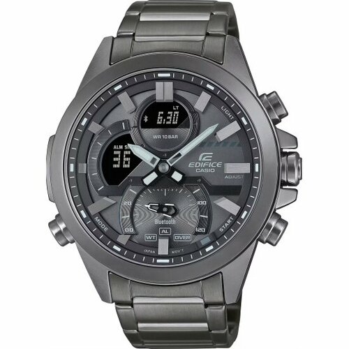 Наручные часы CASIO Edifice ECB-30DC-1B, черный наручные часы casio ecb 30dc 1aef
