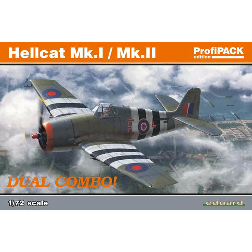 Сборная модель самолёта Hellcat Mk. I/Mk. II DUAL COMBO (1/72) 7078-EDU