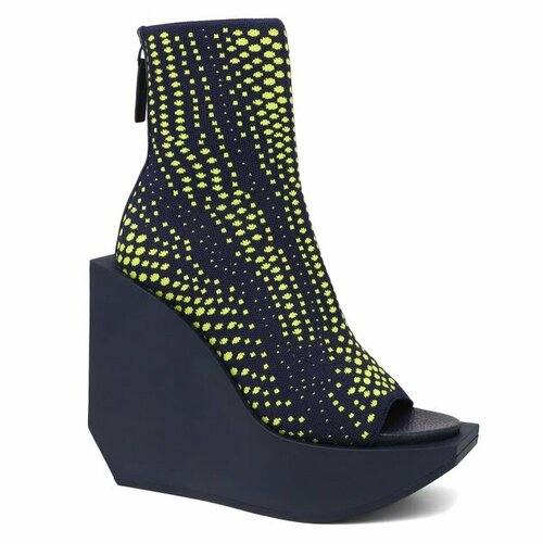 фото Ботильоны united nude, размер 38, темно-синий
