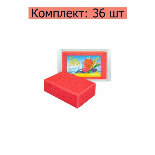 Текос Губка для тела Fun Fresh Универсал, 36 шт