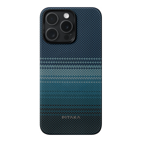 Чехол PITAKA Fusion Weaving MagEZ Case 5 для iPhone 15 Pro MAX 6.7, принт восход луны (Moonrise) кевларовая накладка pitaka fusion weaving magez case 4 для iphone 15 pro max 6 1 rhapsody