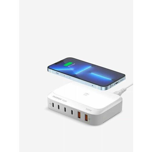 Беспроводная зарядка The Tech Bar Q.Plug Box на 6 портов