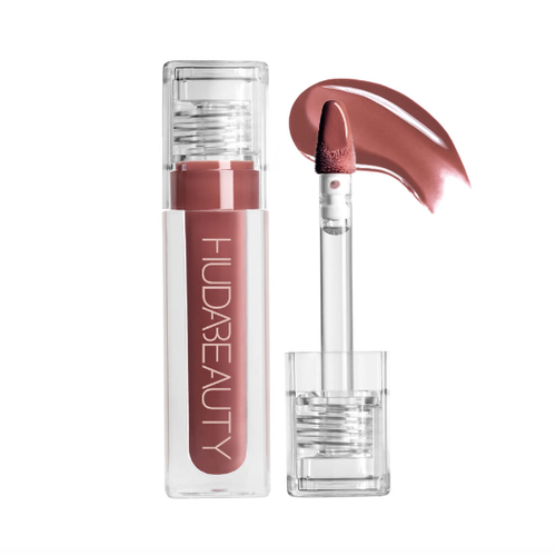 huda beauty – бальзам для губ glowish super jelly – матча Huda Beauty Блеск для губ Faux Filler Extra Shine Lip Gloss, оттенок Bombshell