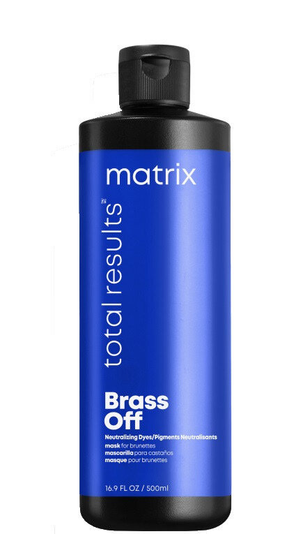 Маска Matrix Total Results Brass Off для интенсивной нейтрализации оранжевых подтонов, 500 мл