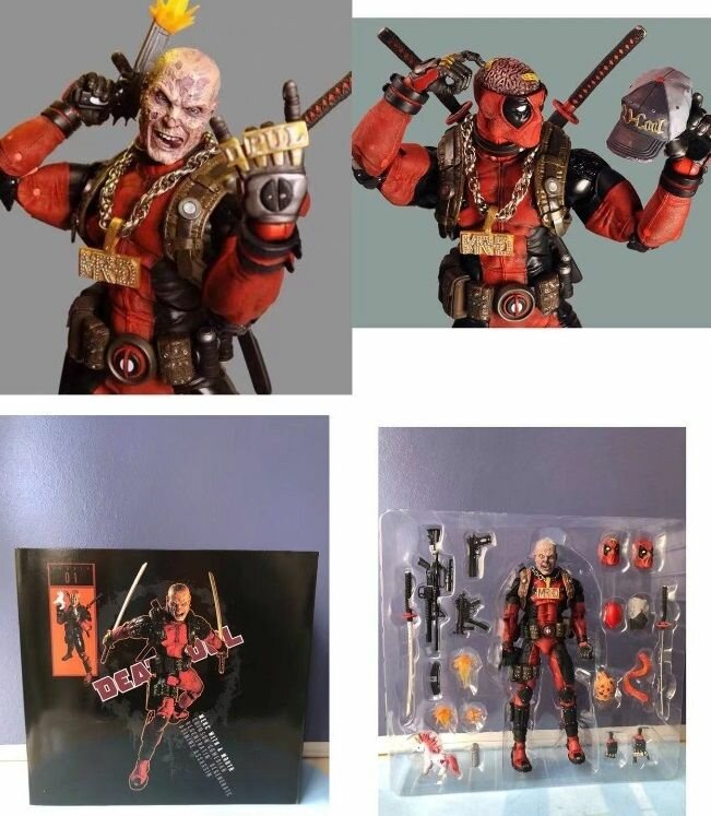 Коллекционная фигурка с аксессуарами NECA "Дэдпул"/"Ultimate Deadpool", 22 см.