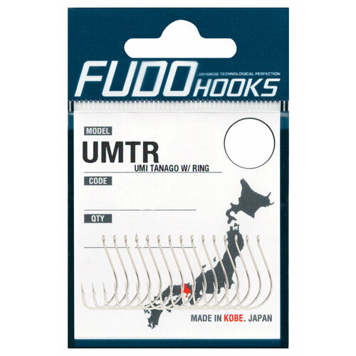 Крючки Fudo Umi Tanago W/ Ring UMTR-BN 3101 BN №14